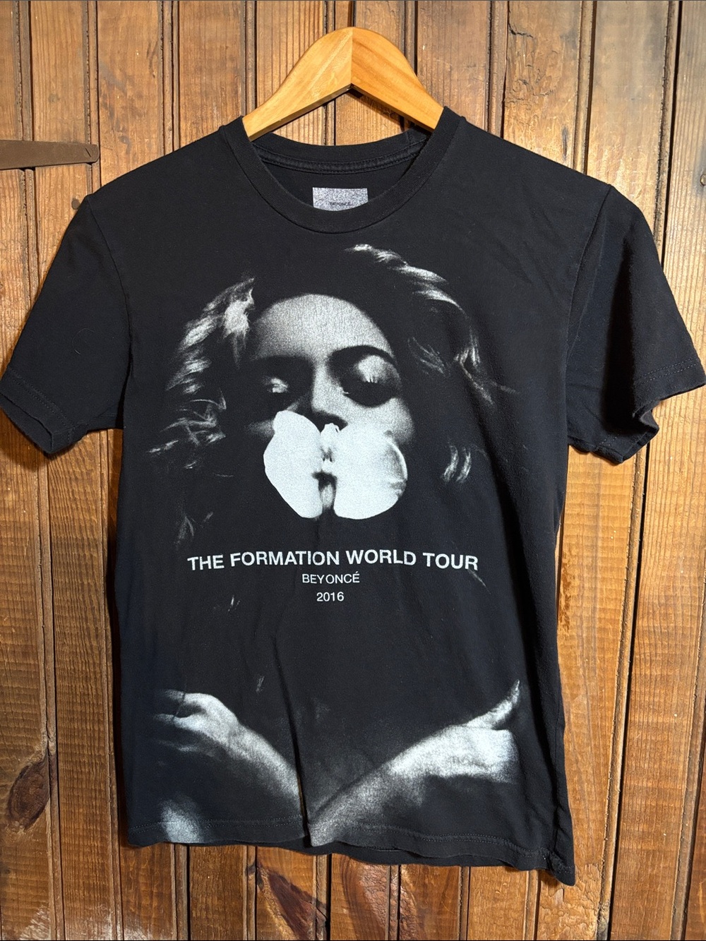 Beyoncé The Formation World Tour 2016 Black Graphic Tee